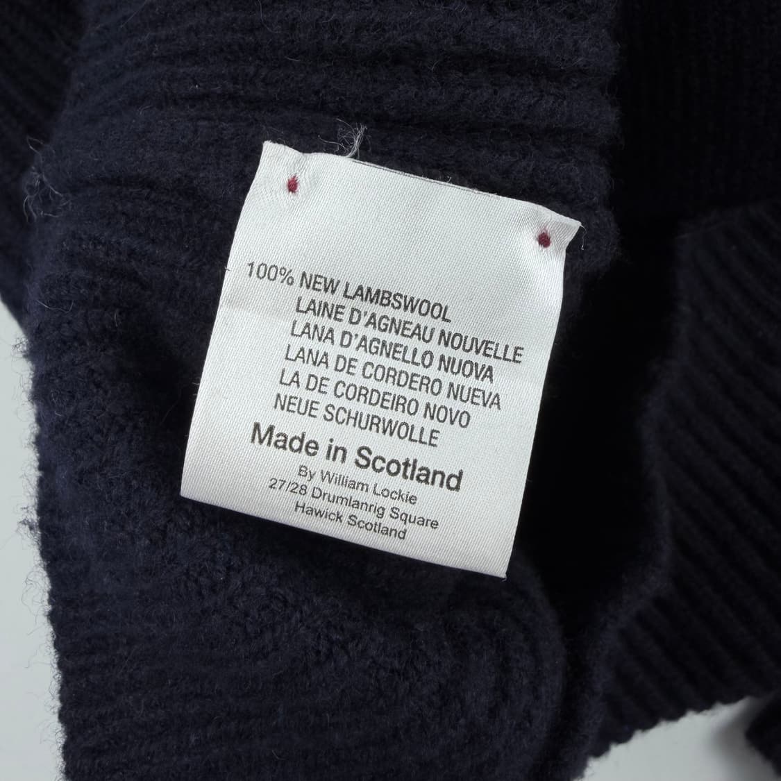 윌리엄로키 숄카라 가디건 네이비 상품이미지7