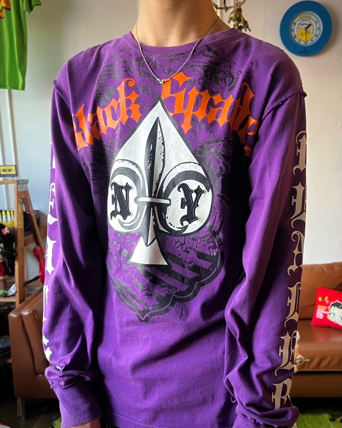 1980-90s Blac Label Punk Long-Sleeve 상품이미지2