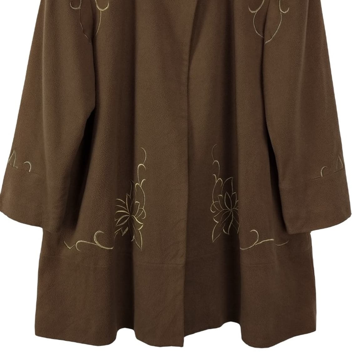 [발렌시아가] 빈티지 자수 오버핏 카라리스 모직 코트 P01556 상품이미지5