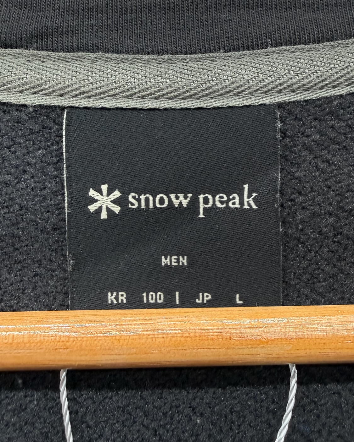 스노우피크 베이직 스웻 후드집업 상품이미지5