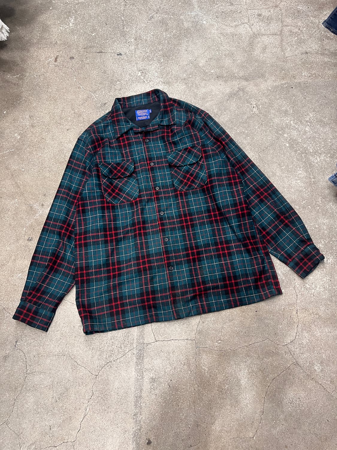 펜들턴 타탄체크 울 보드셔츠 상품이미지1