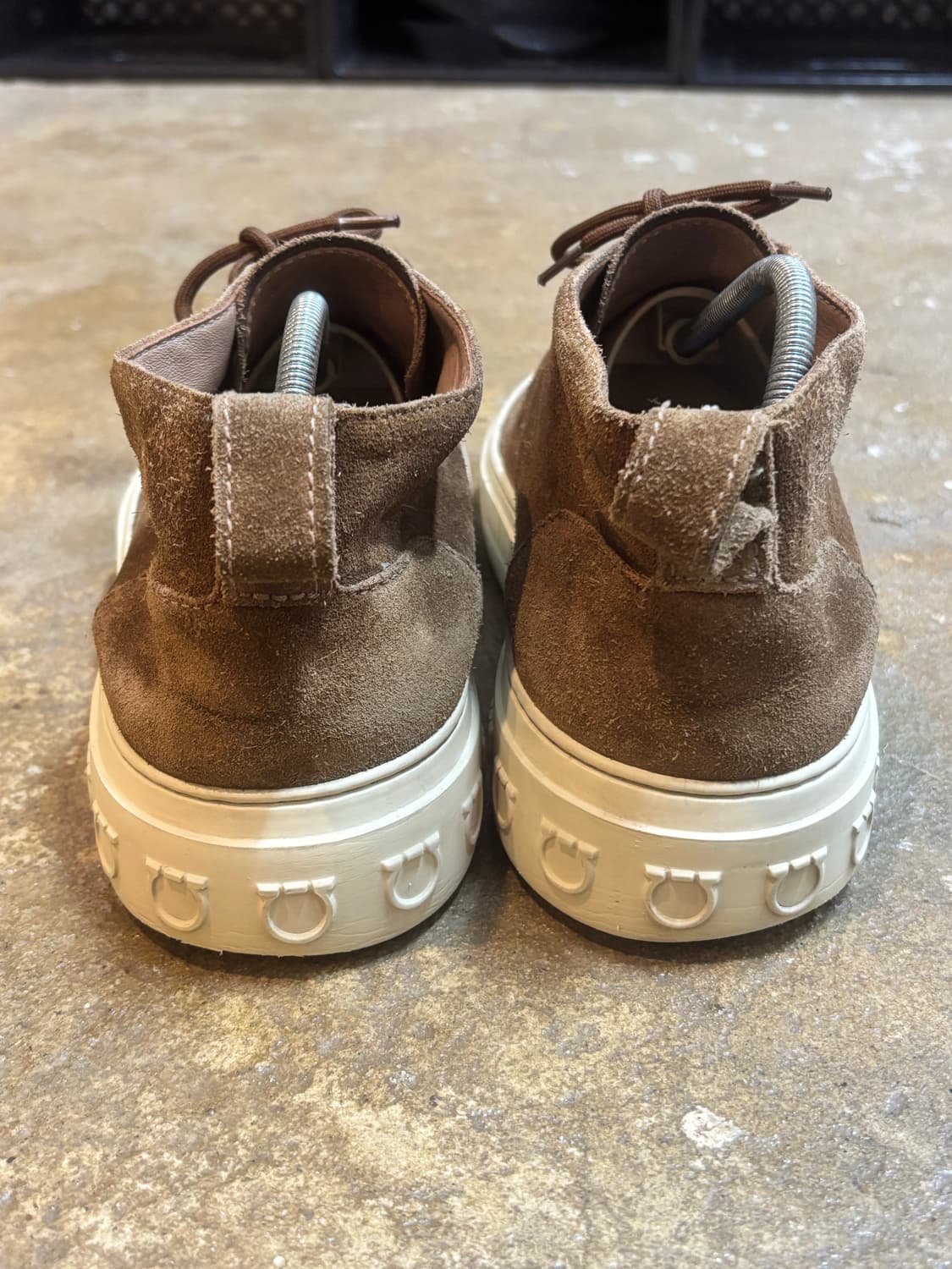 살바토레 페라가모 몽고메리 레이스업 데저트 부츠 상품이미지5