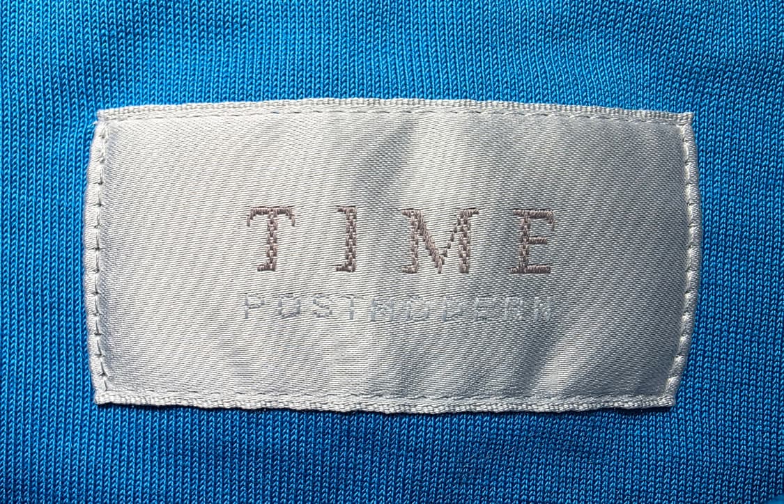 타임 옴므 남성 반팔티 105 라운드넥 블루 MM77 상품이미지3