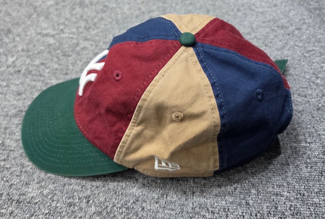 뉴에라 x 아이앱스튜디오 뉴욕 양키스 멀티컬러 패치워크 볼캡 모자 상품이미지4
