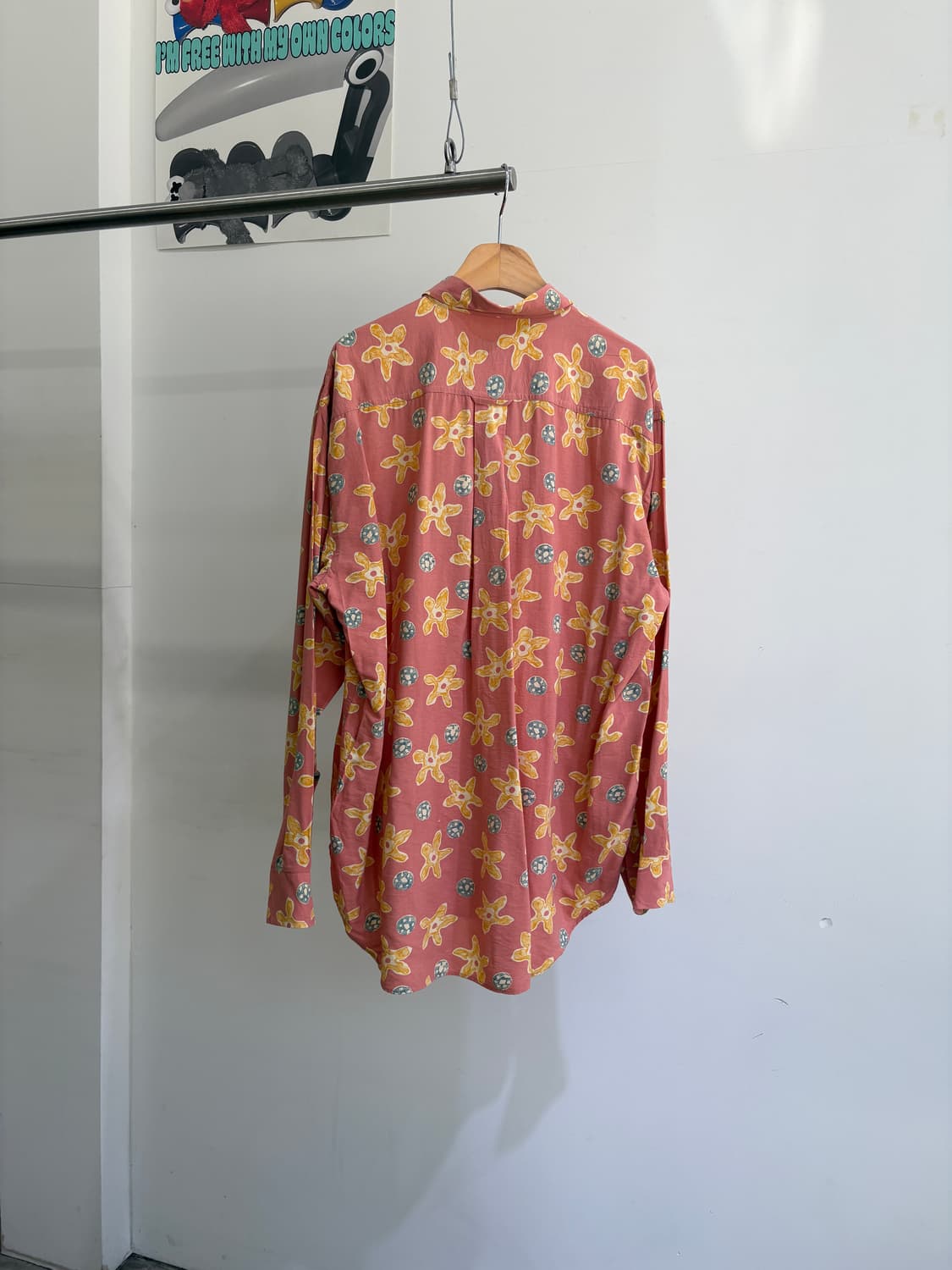 빈티지 VALENTINO 플로랄 프린팅 셔츠  상품이미지5