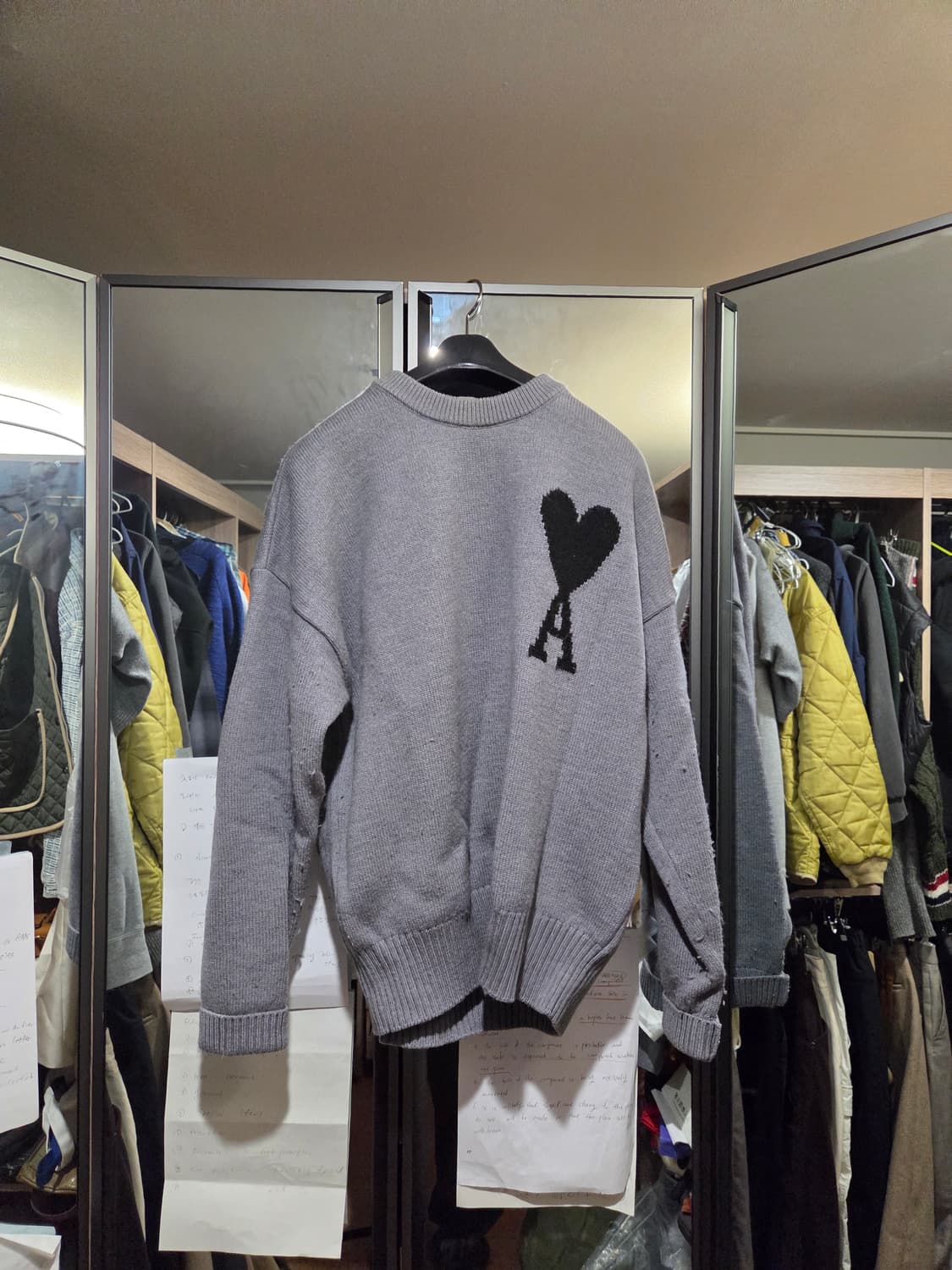 아미 빅하트 그레이 울니트 톰브라운 스톤아일랜드 cp컴퍼니 상품이미지3