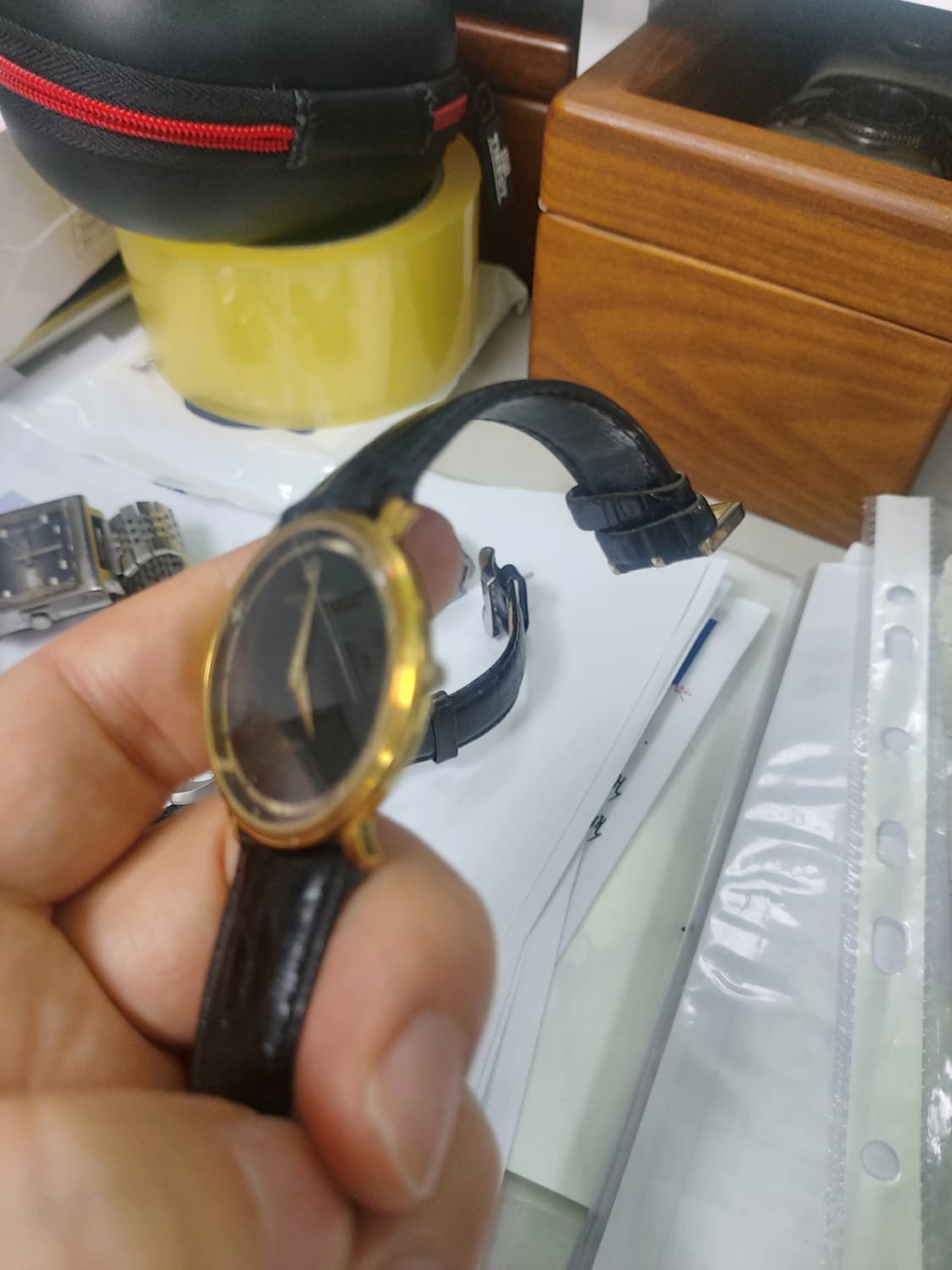 미쉘에르벨린 남성 쿼츠 시계 상품이미지2