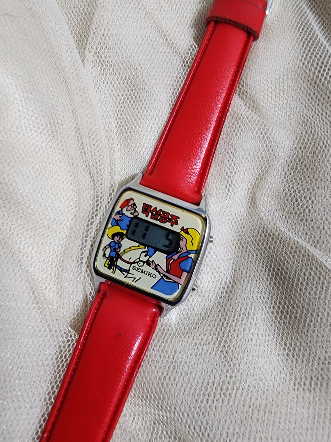 SEMIKO 추억의만화 백설공주 전자시계 상품이미지6