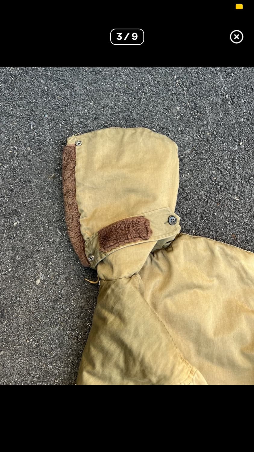 70s 선페이드 밀리터리 파카 상품이미지6