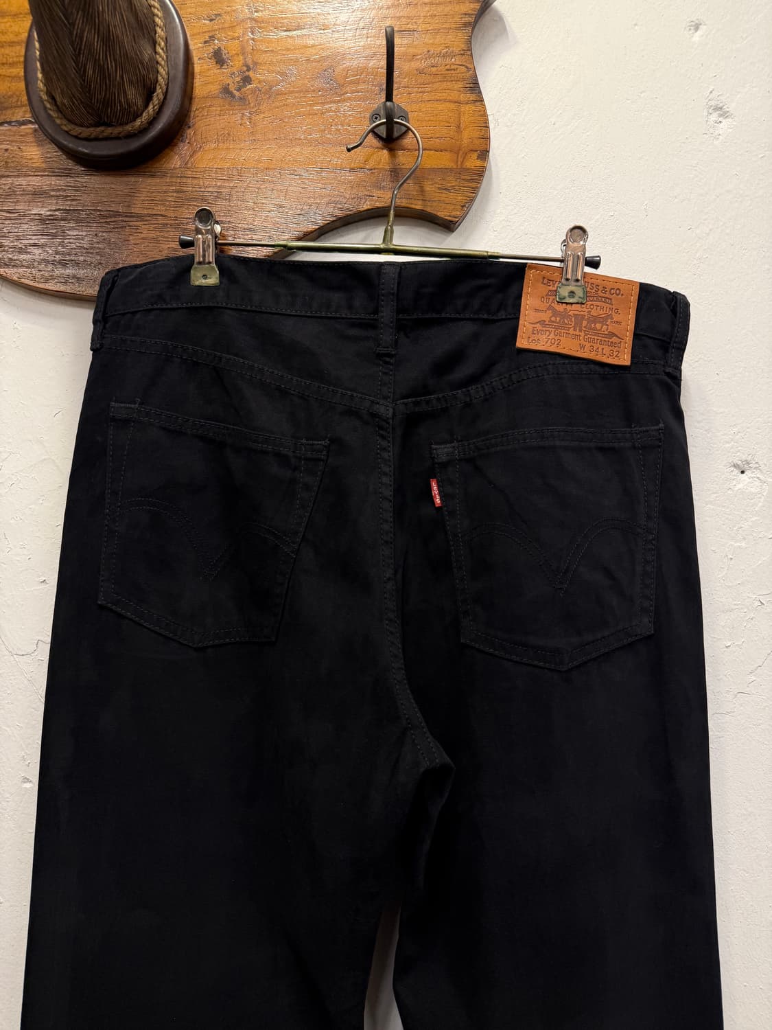 (33.5inch) Levis 리바이스 702 Black Pants 상품이미지1