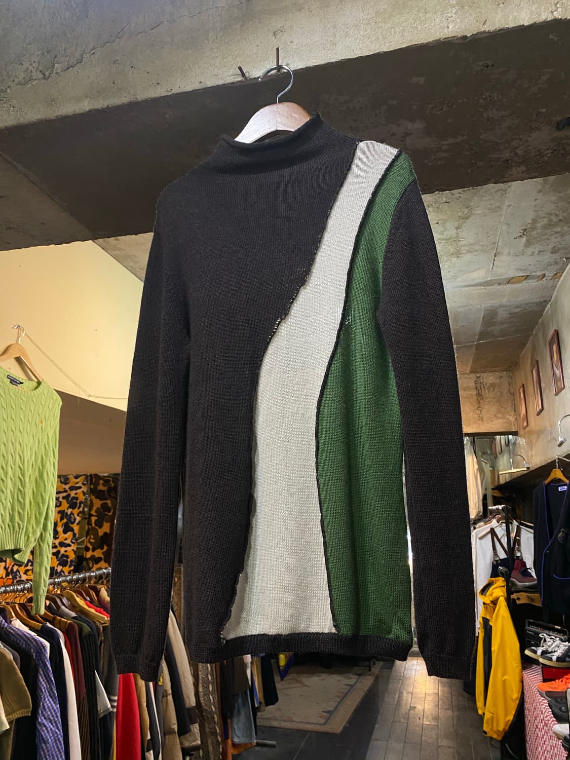 Yohji Yamamoto 요지 야마모토 커스텀 니트 상품이미지1