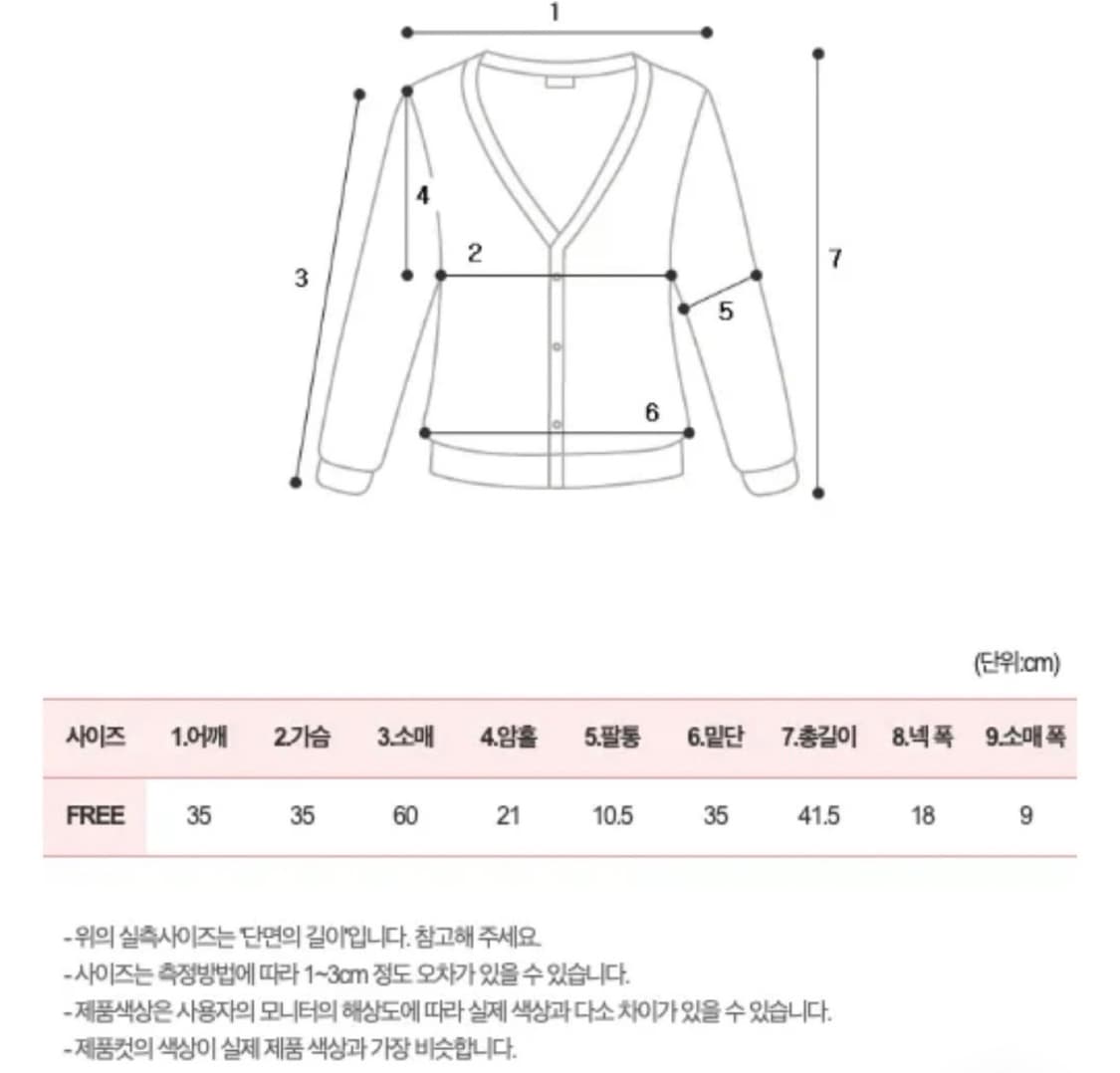 아이보리 골지가디건 상품이미지10