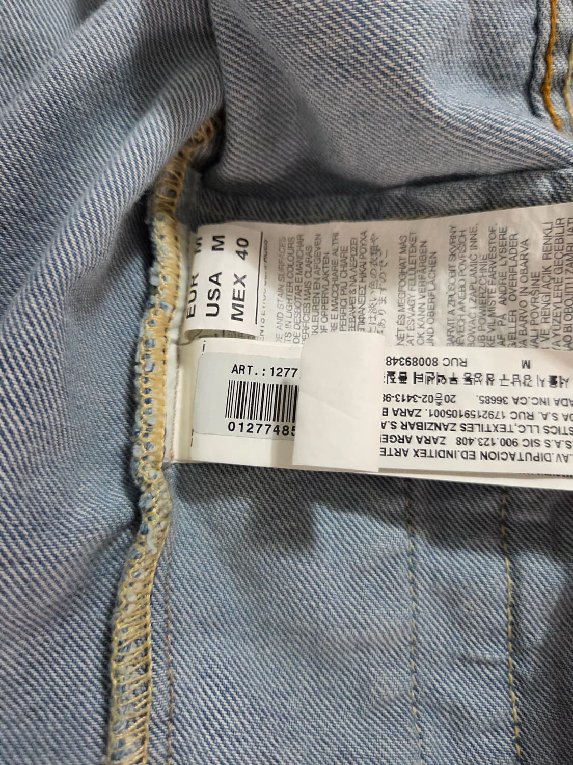 자라 1975 롤링스톤즈 데님 자켓 상품이미지4