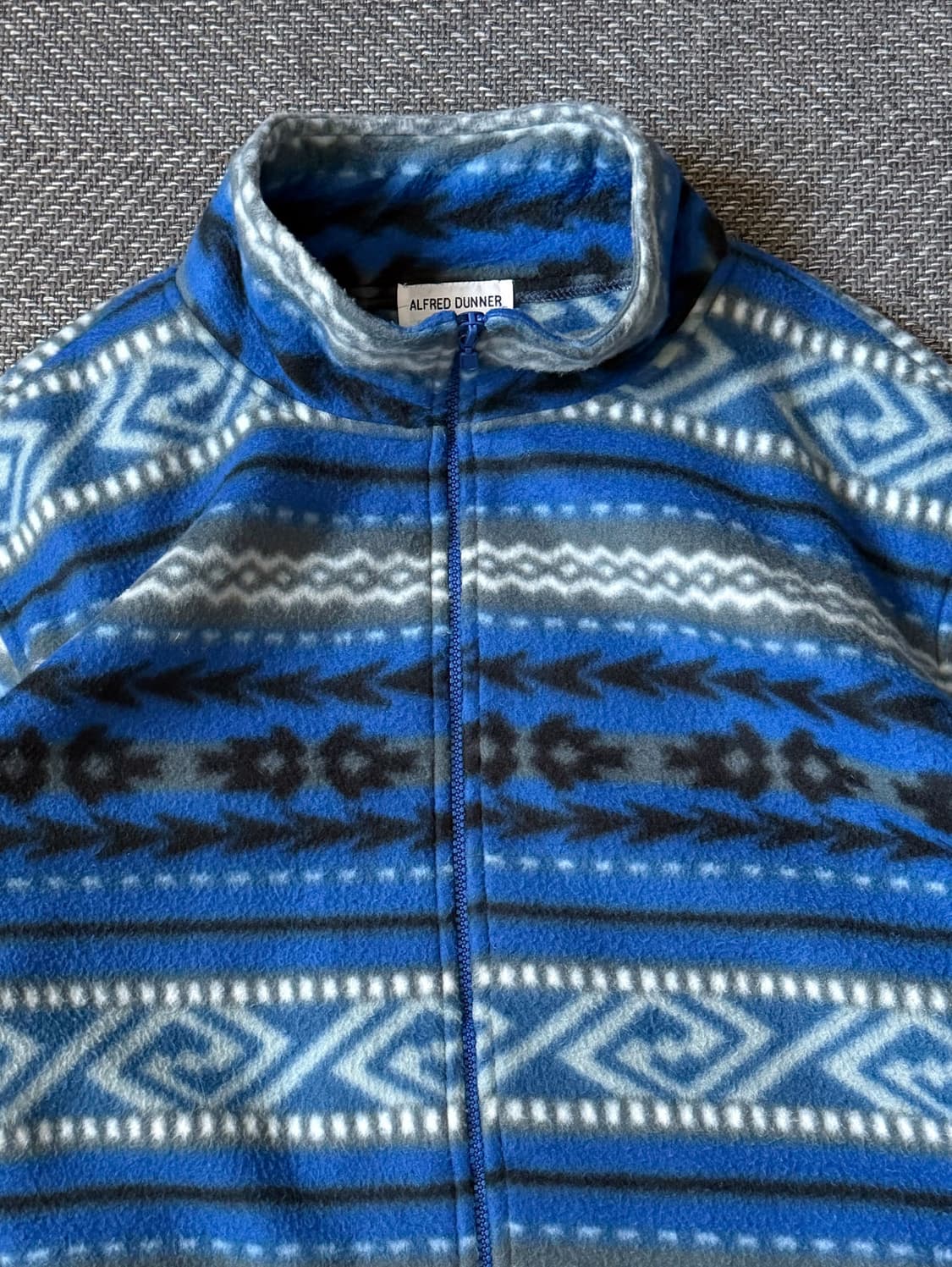 Alfred Dunner 에스닉 패턴 플리스 집업 자켓 (105-110) 상품이미지2