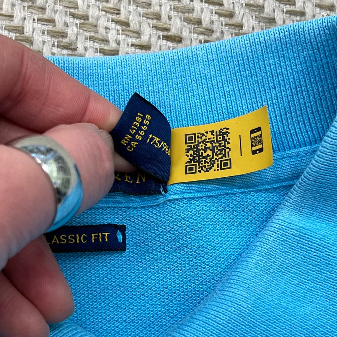 폴로 랄프로렌 신형큐알 반팔카라티 r3480 상품이미지6