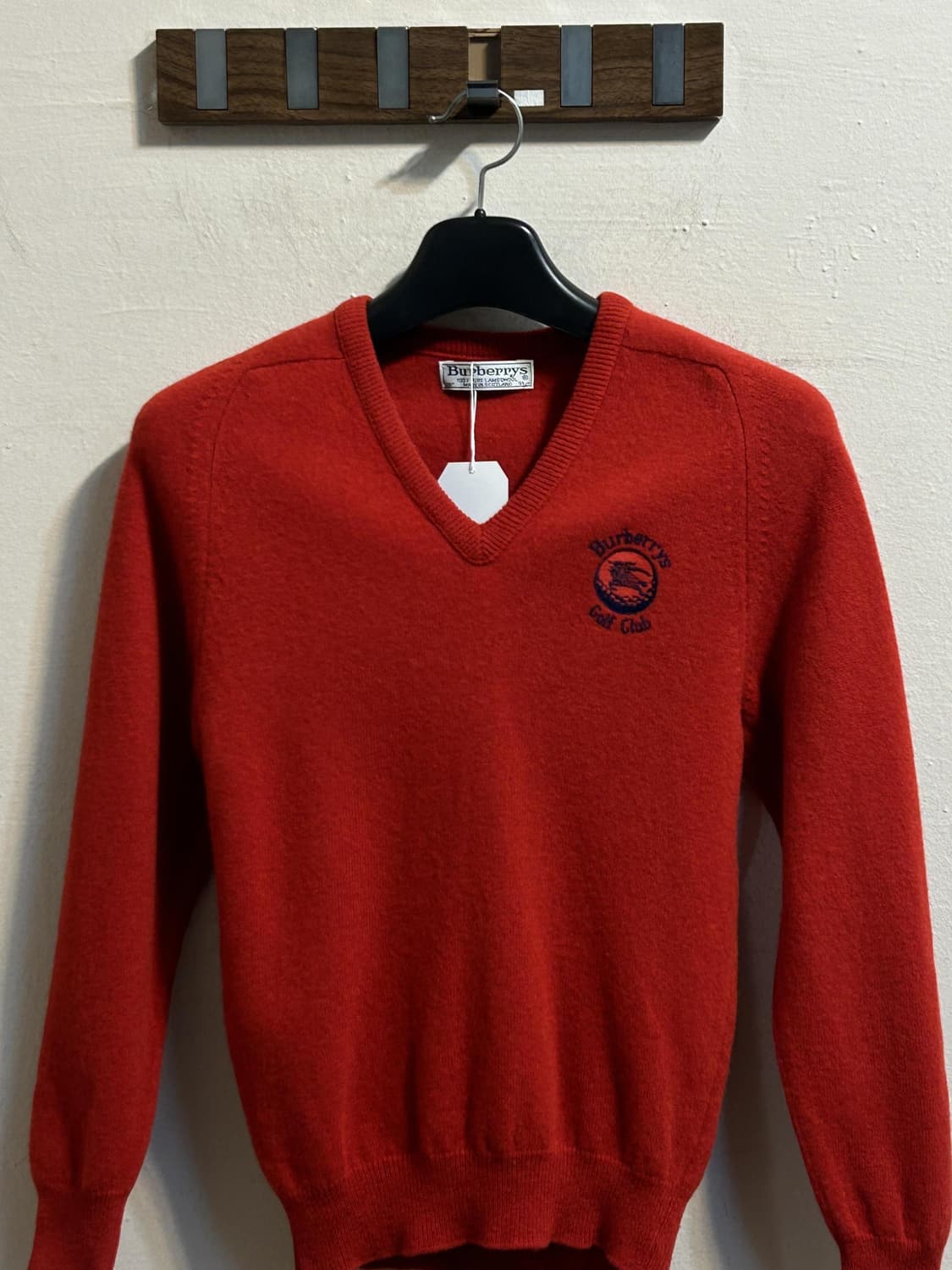 버버리 램스울 브이넥 니트 상품이미지2