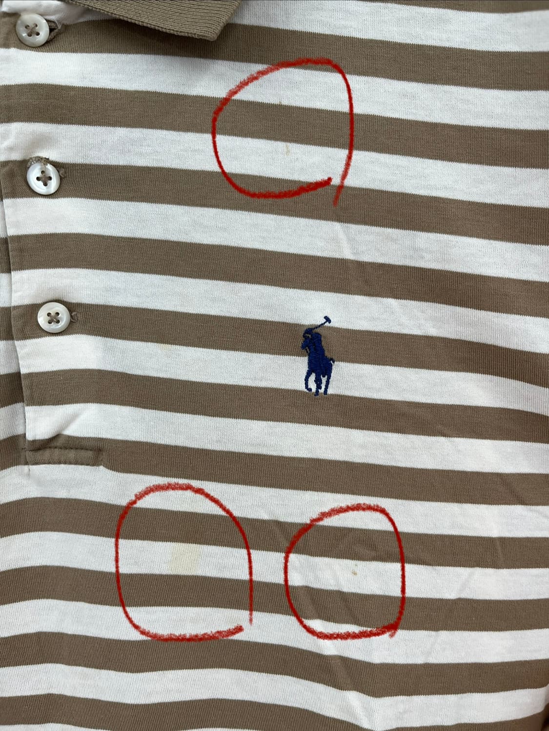 폴로 랄프로렌 스트라이프 카라 반팔 티셔츠  상품이미지10