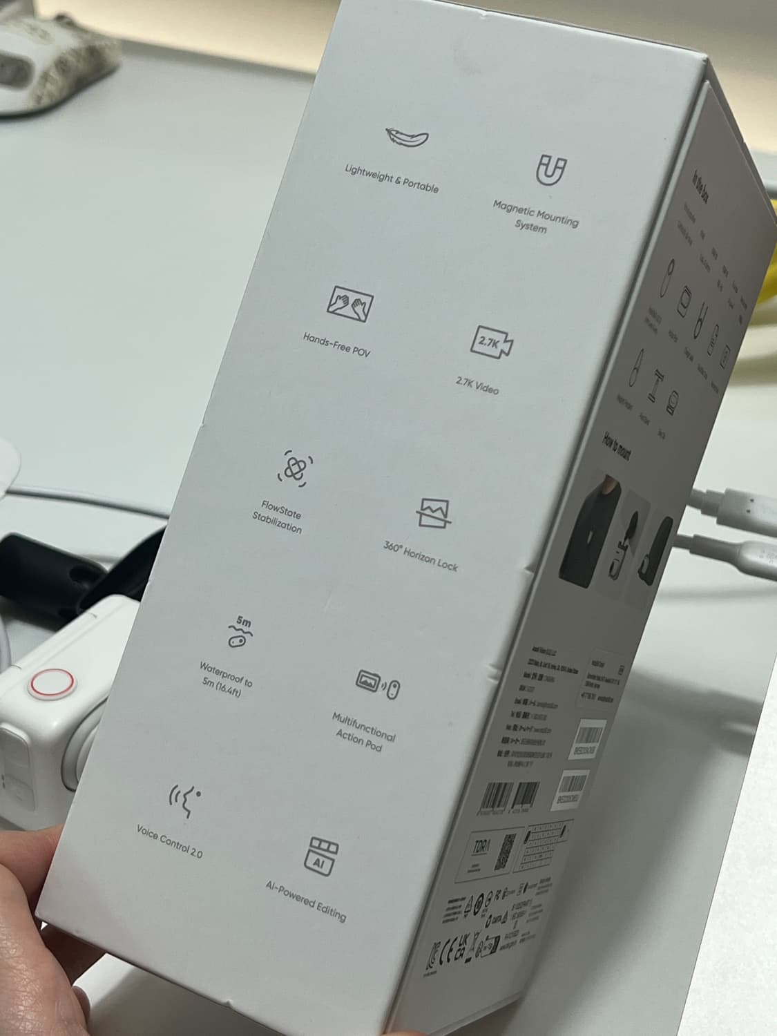 [풀박스] 인스타360 GO3 액션캠 + 부력 밴드, 수중촬영 케이스 포 상품이미지5