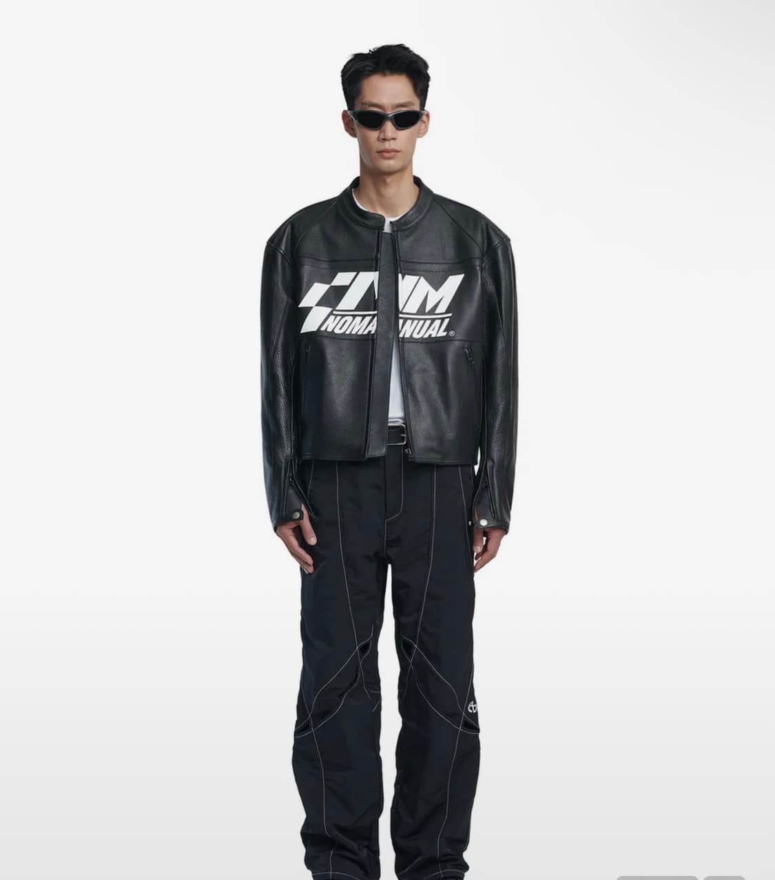 노메뉴얼 (NOMANUAL) / 스피드 레이싱 레더자켓 / L 상품이미지1