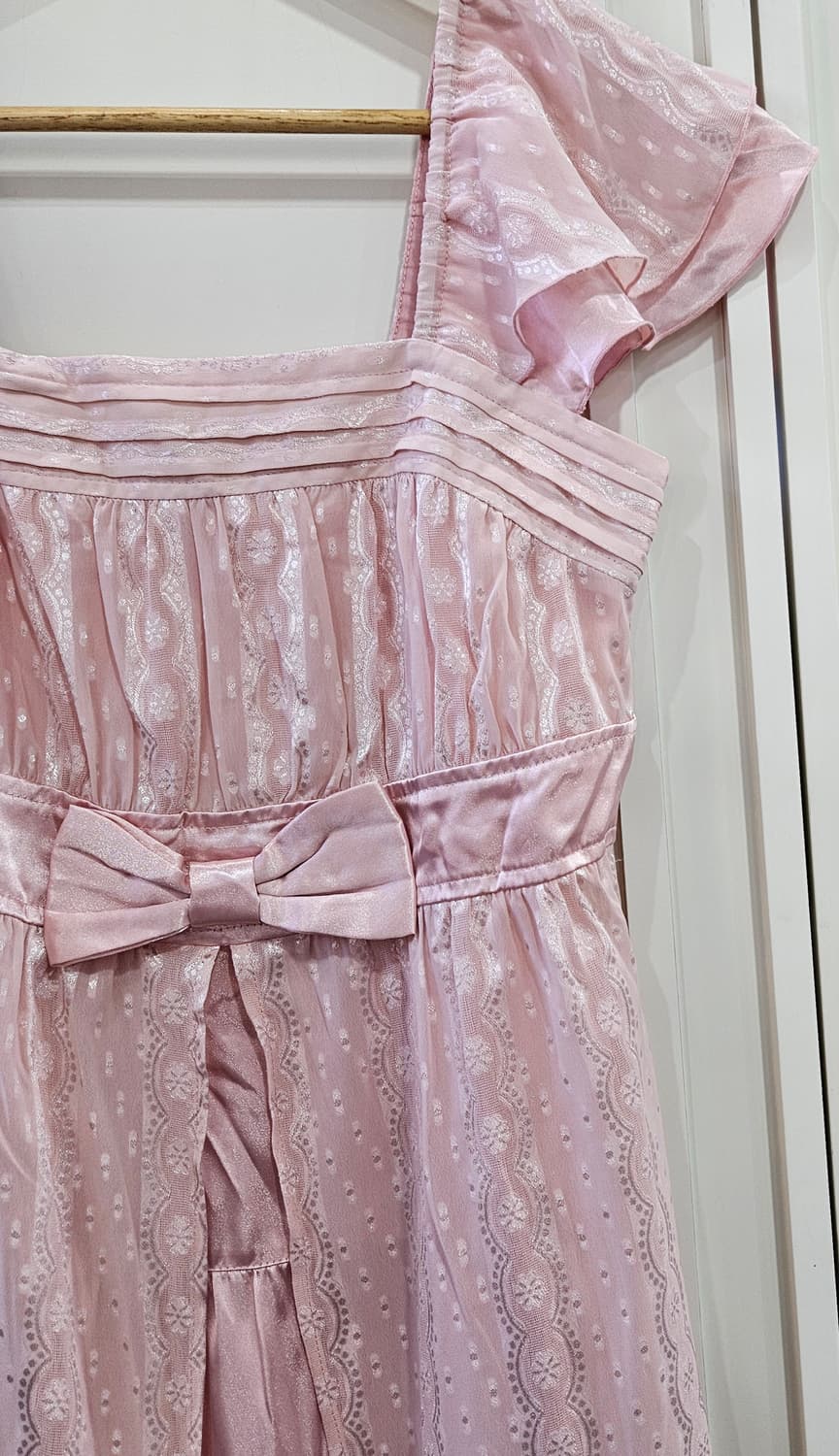 베이비핑크 레이스 원피스 상품이미지4