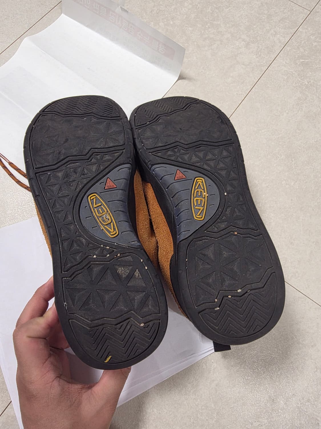 킨 재스퍼 카멜 스웨이드 270 사이즈 상품이미지5