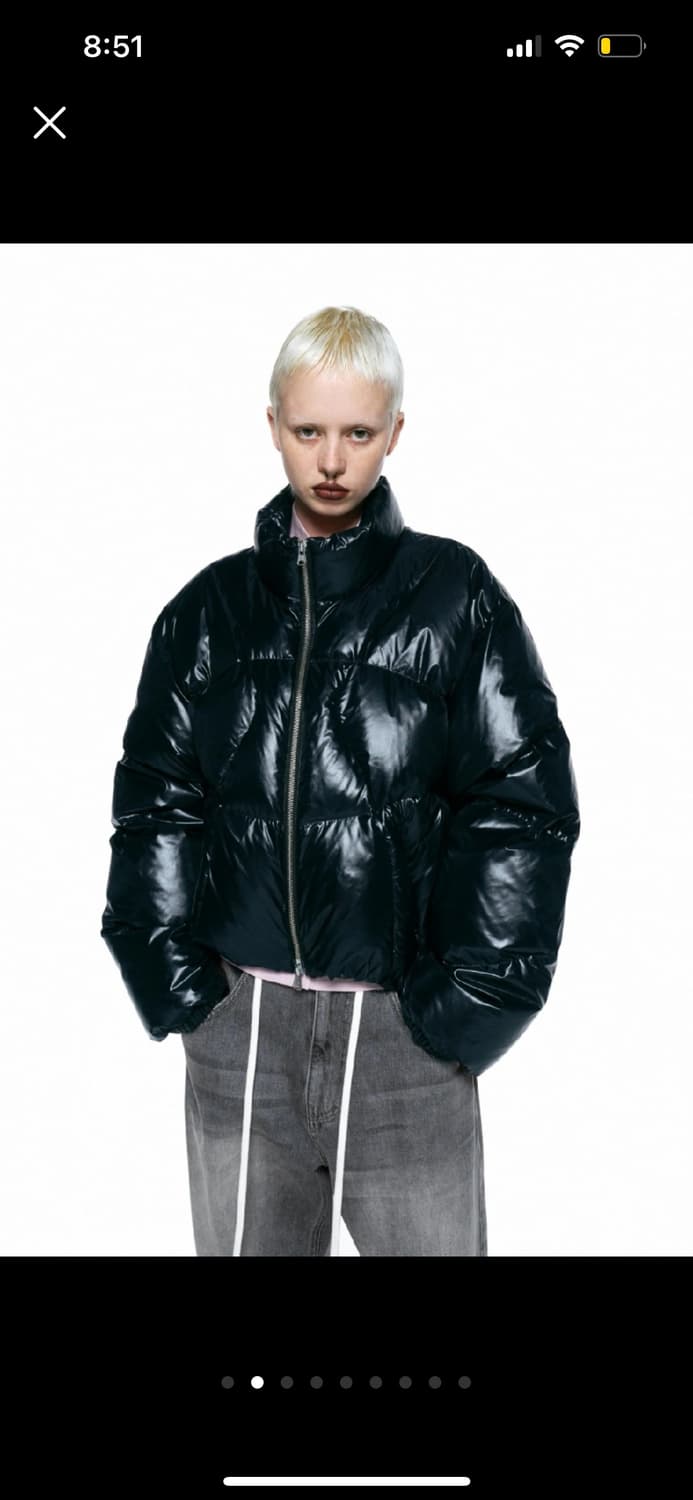 인사일런스 덕다운 숏패딩 상품이미지2