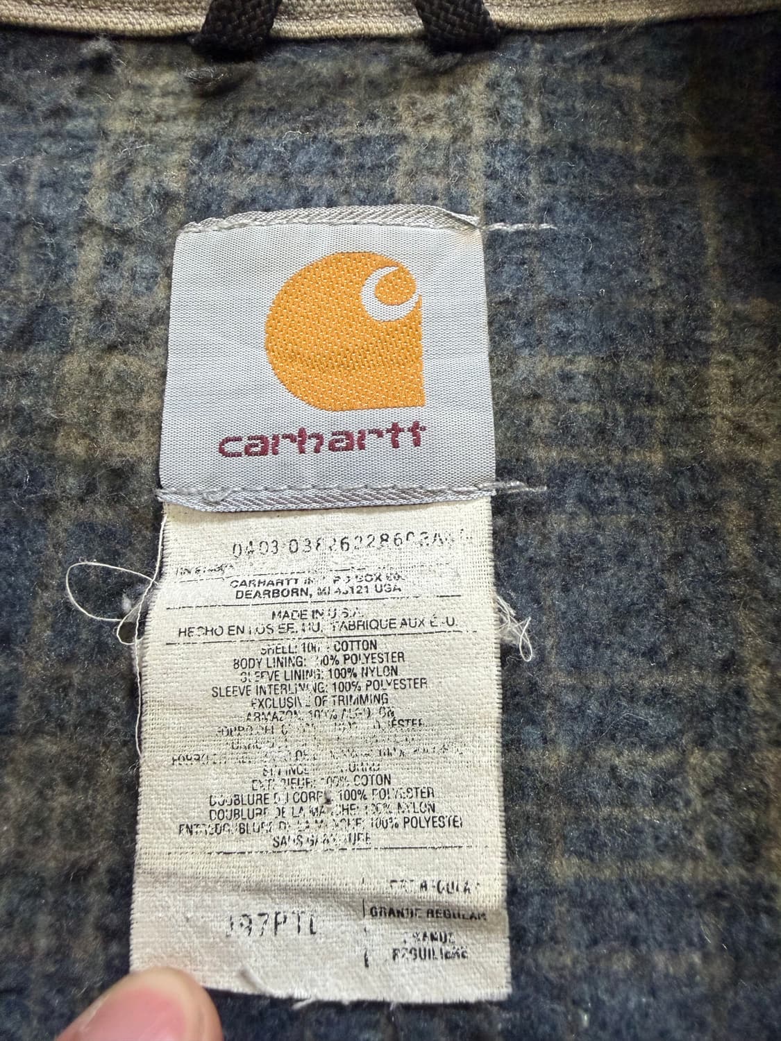 칼하트 j97 PTL L 상품이미지6