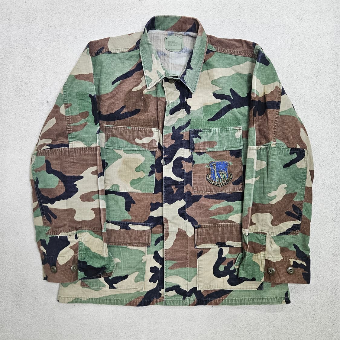 90s 미군 우드랜드 BDU 자켓 M S 상품이미지1