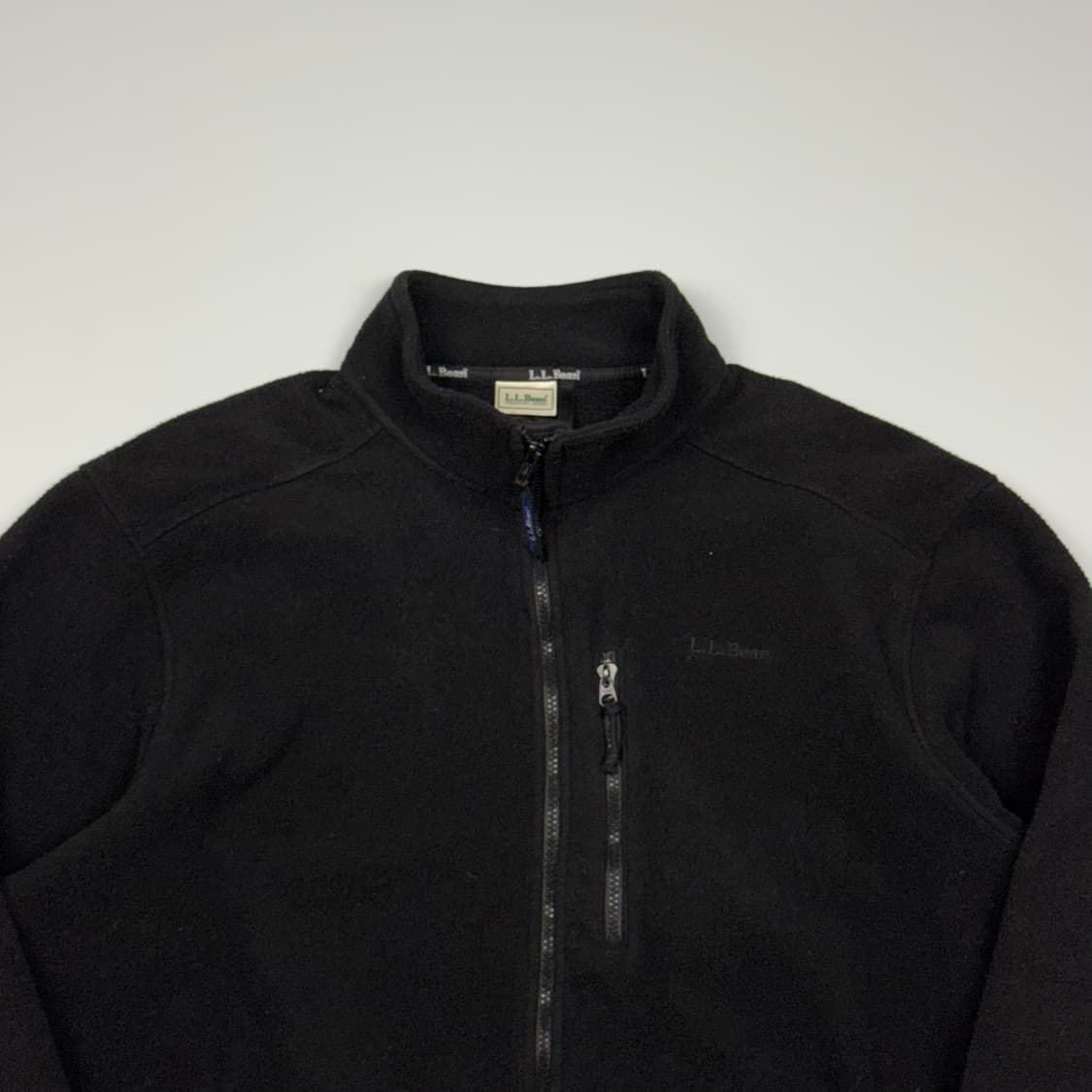 (110) 80s 엘엘빈 플리스 자켓 블랙 상품이미지3