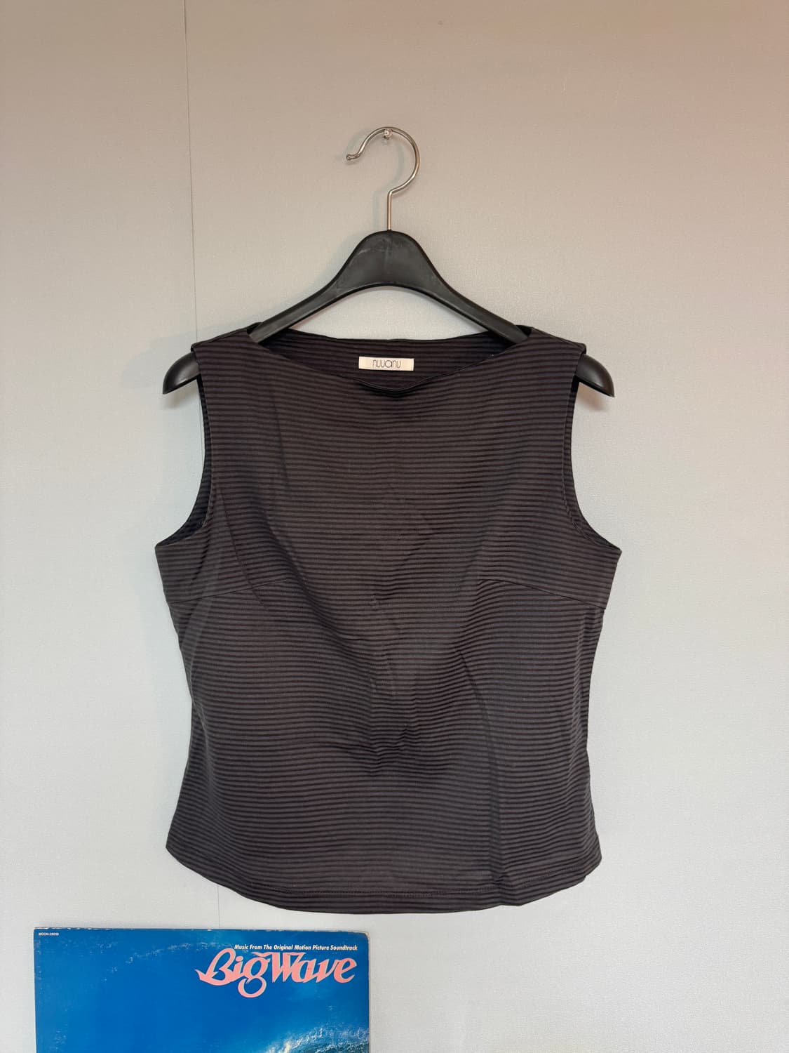 누아누 Kinan Top_Grey Blue 상품이미지3
