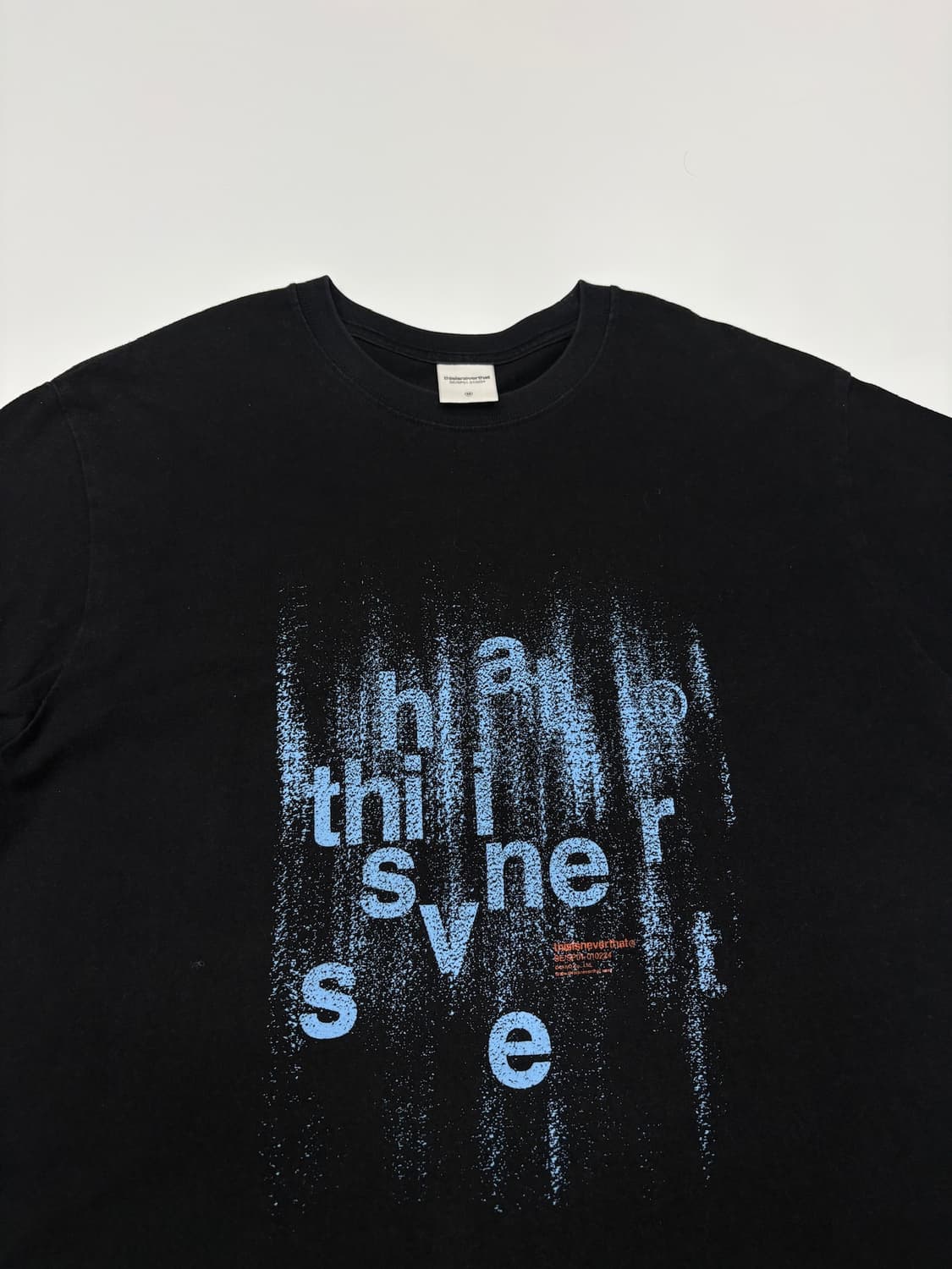 Thisisneverthat 디스이즈네버댓 브러쉬드 페인트 티셔츠 상품이미지1