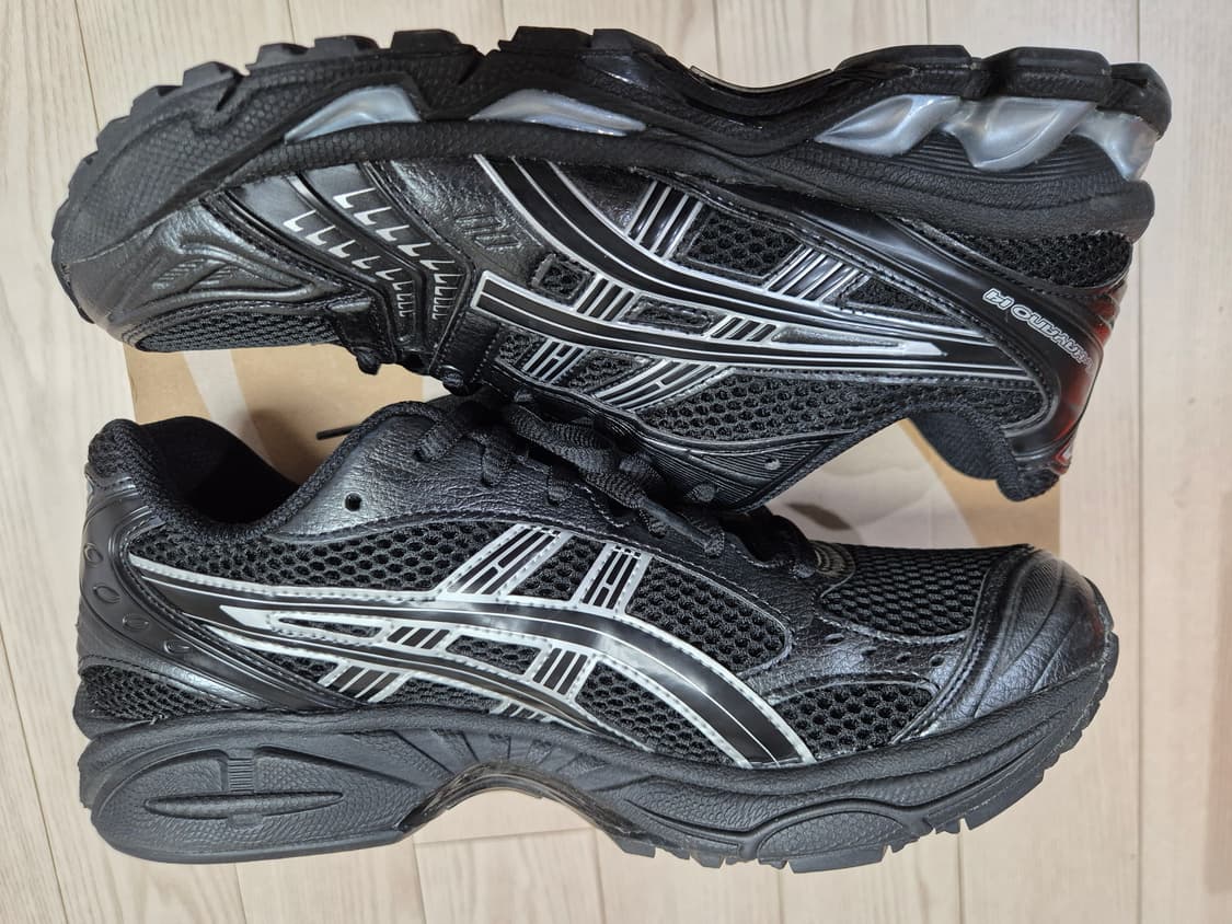 [270]아식스 젤 카야노 14 블랙 퓨어 실버 상품이미지3