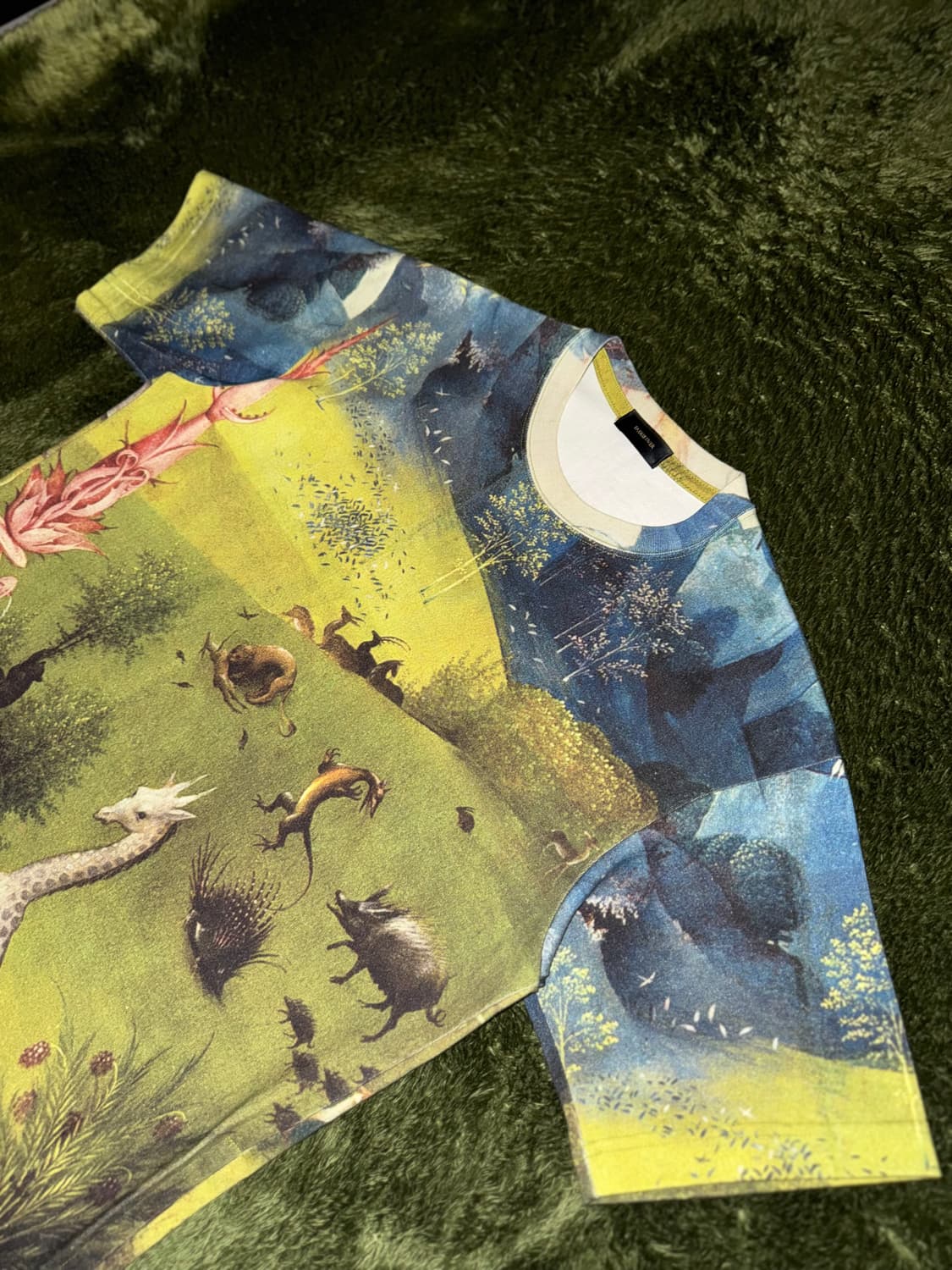 [2] 언더커버 X 히에로니무스 보스 아트워크 올오버 티셔츠 상품이미지2