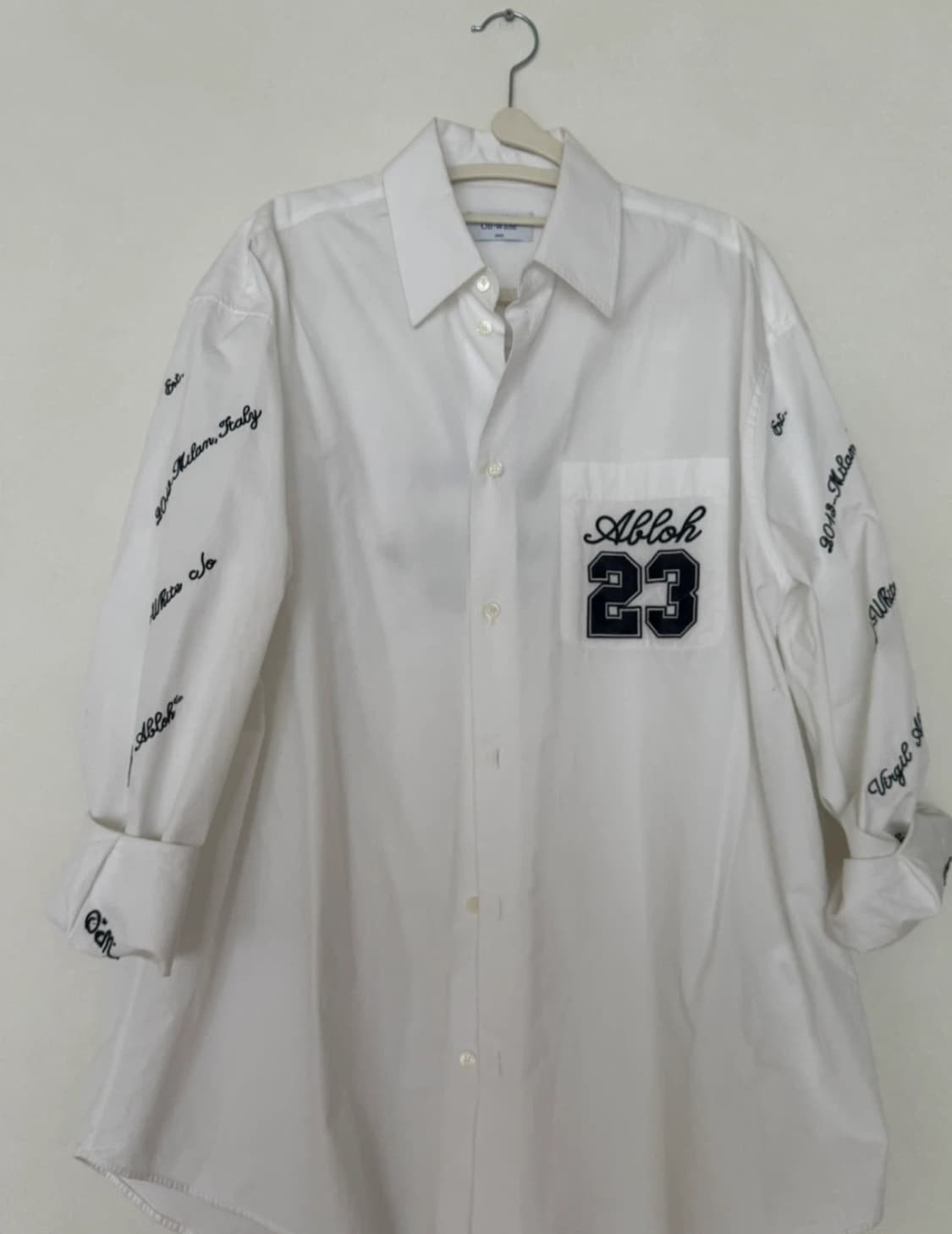 오프화이트 offwhite 셔츠 상품이미지2
