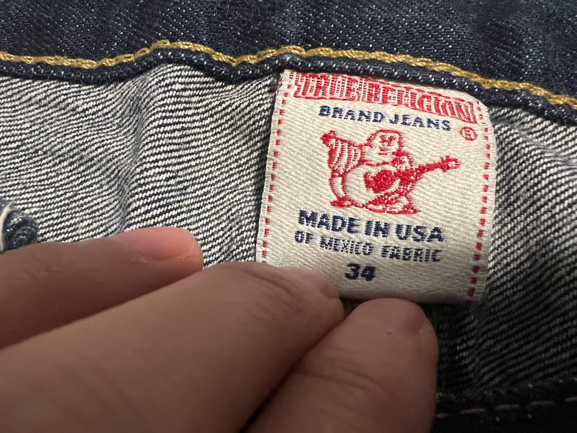 트루릴리젼 로우라이즈 데님팬츠 상품이미지4