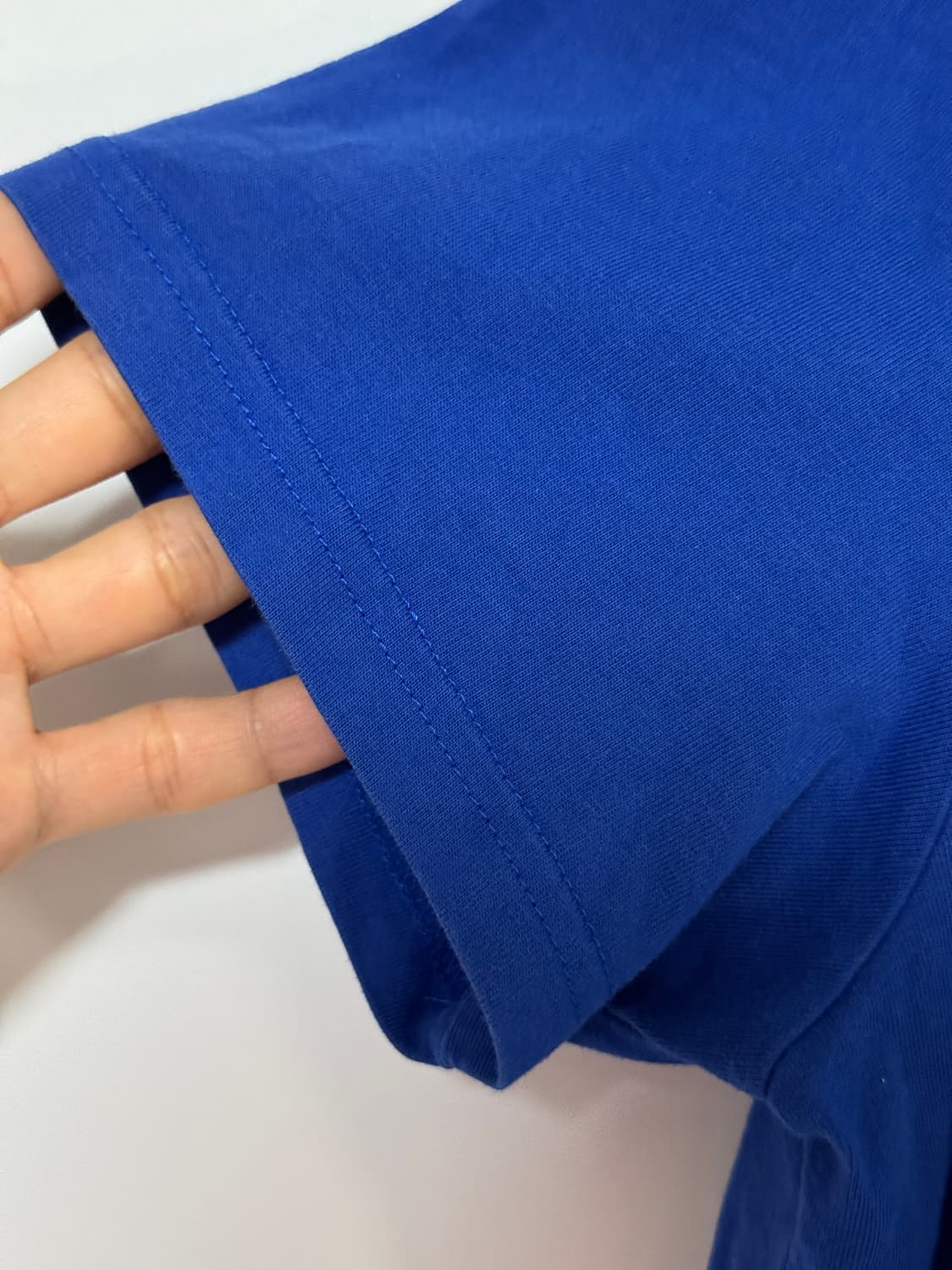 아디다스 블루 반팔 티셔츠 100 상품이미지4