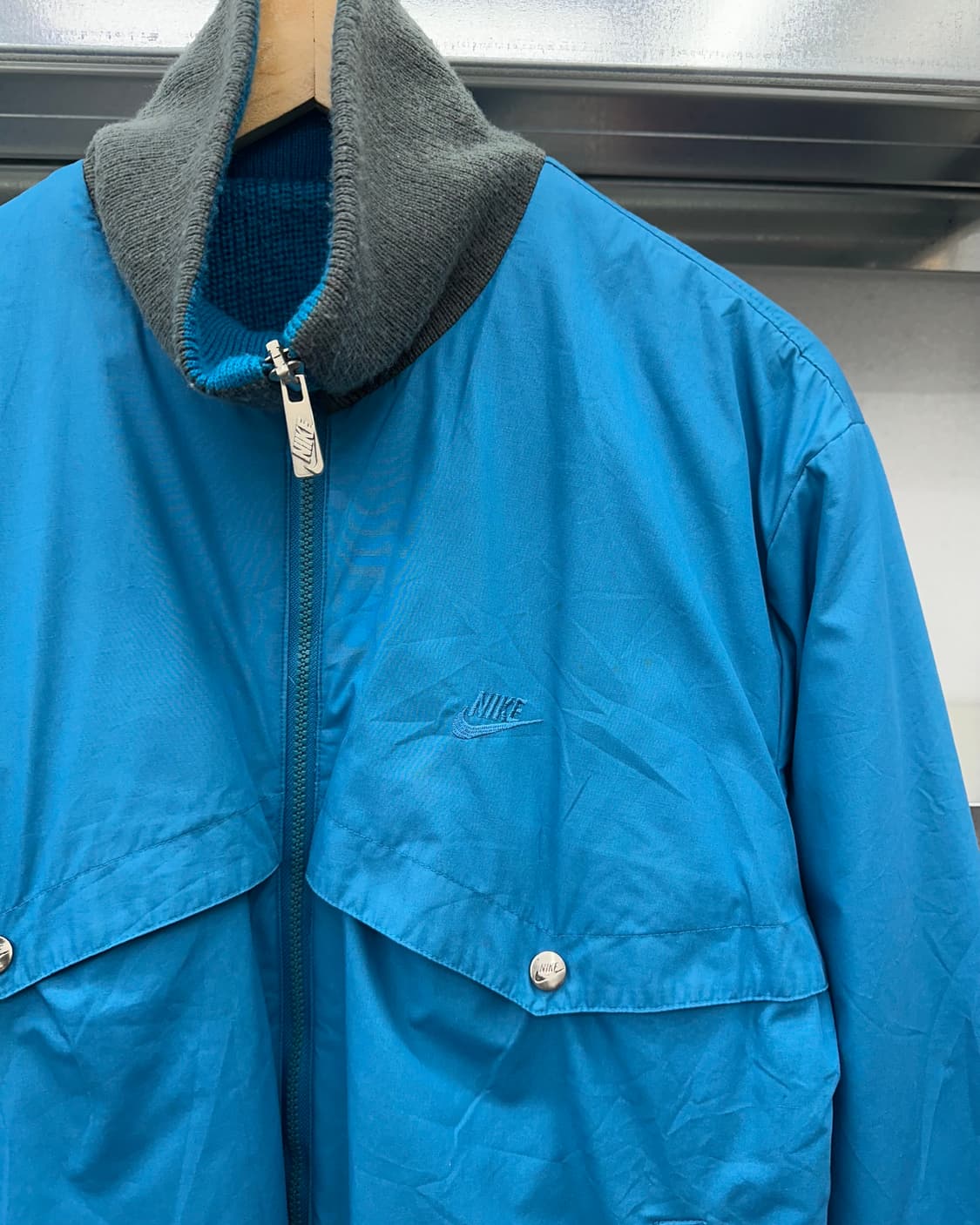 (L)80'S 나이키 화승 양면 점퍼-M1542 상품이미지3