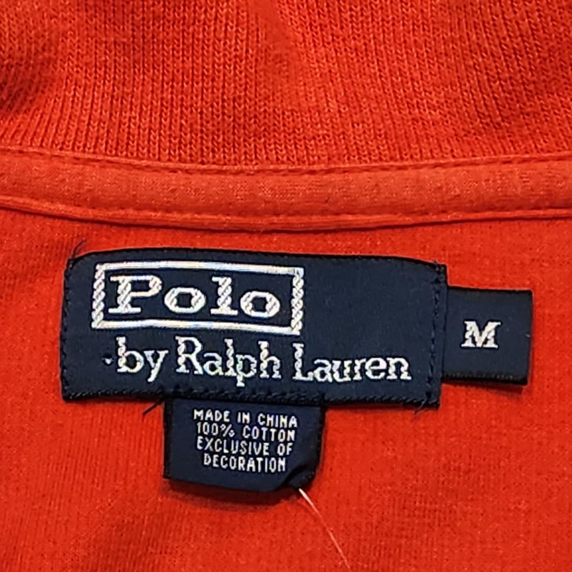 폴로 랄프로렌 하프집업 니트 (레드 / M) 상품이미지2