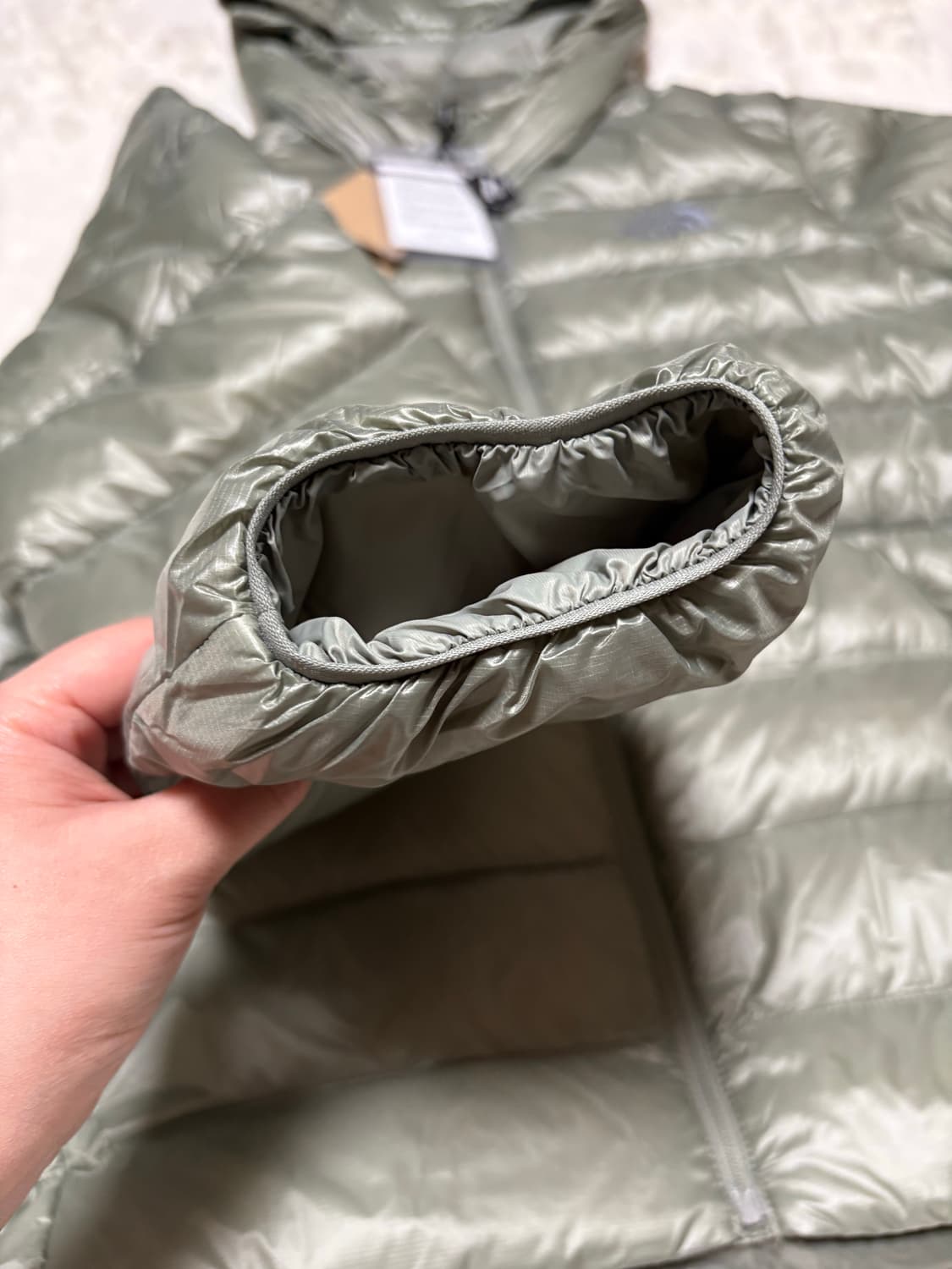 노스페이스 마티에 다운 라이트카키 상품이미지3