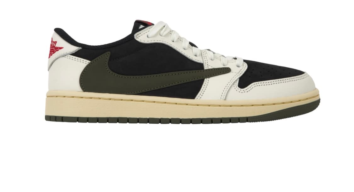 W270) 트래비스스캇 조던1 미디움 올리브 새상품 상품이미지1