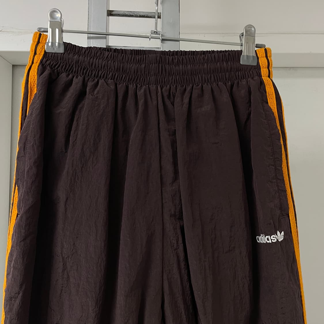 아디다스 브라운 트레이닝 조거 팬츠 S(W) 상품이미지2