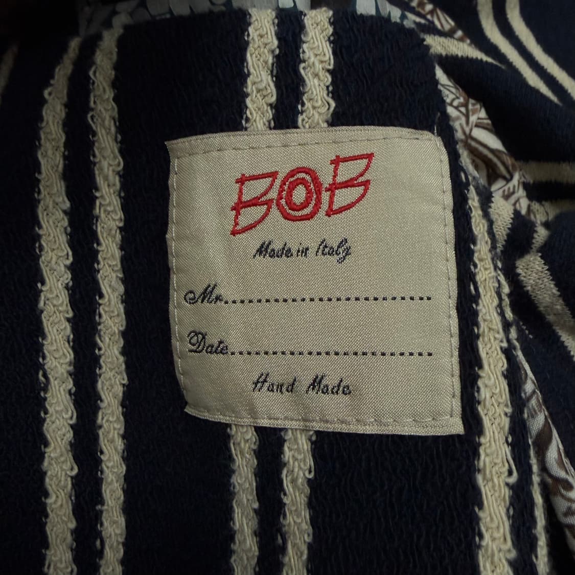 비오비 스트라이프 싱글 브레스트 블레이저 v1480 상품이미지8