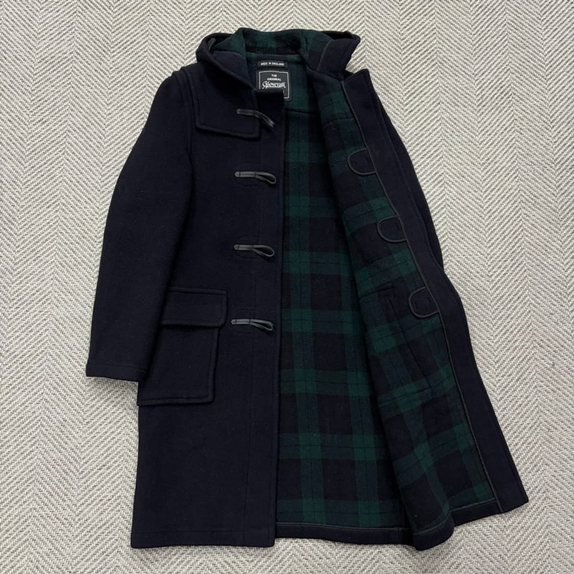 글로버올 울블렌드 후드 더플코트 v2003 상품이미지5