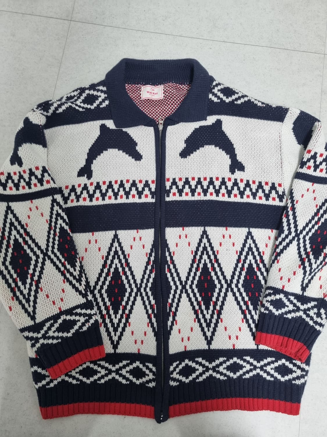 와이케이 돌핀 노르딕 니트 가디건(있지 예지 착용) 상품이미지6