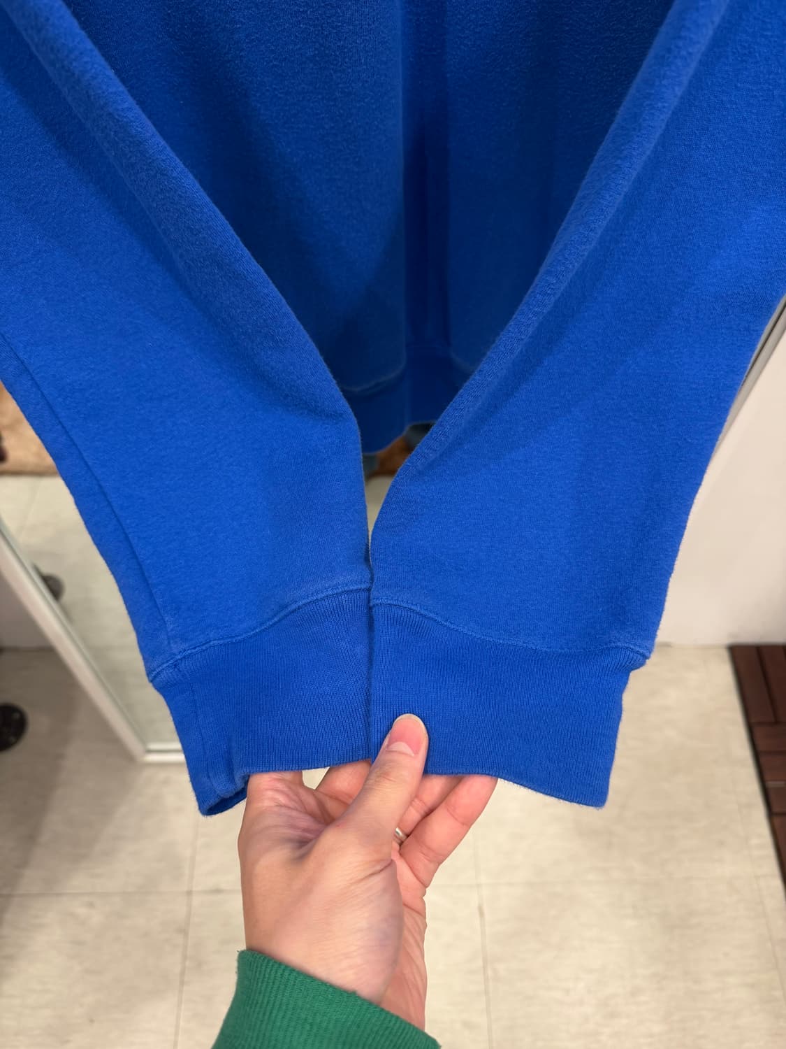 Nuatica 노티카 하프넥 집업 플리스 스웻 상품이미지4