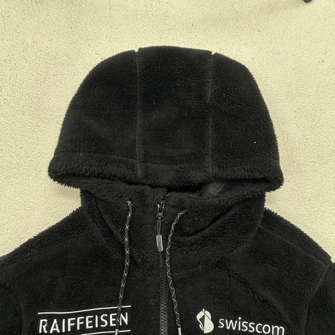 데상트 스위스 스키팀 쉐르파 플리스 집업 95 상품이미지4