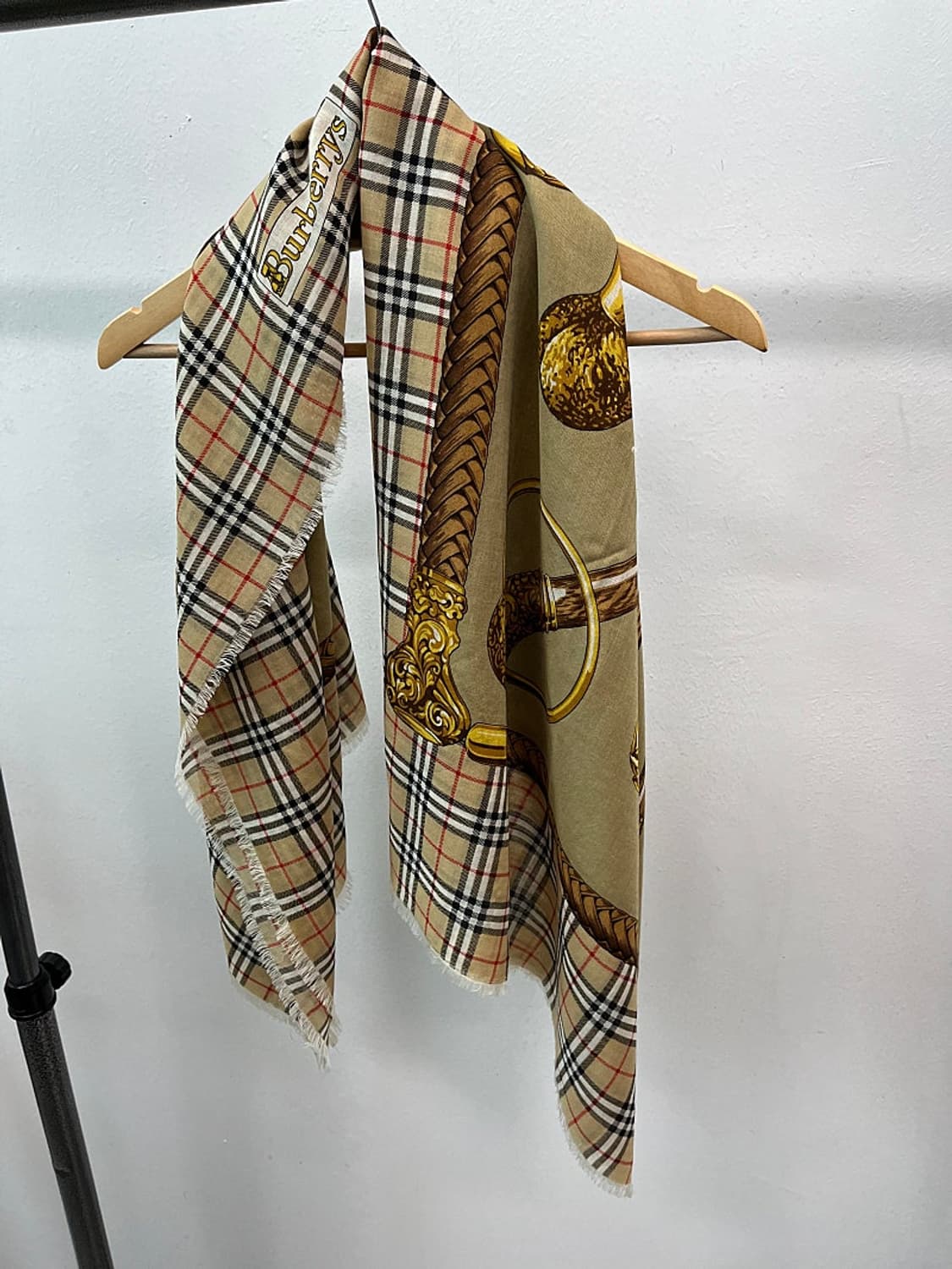 버버리스 실크 스카프  상품이미지6