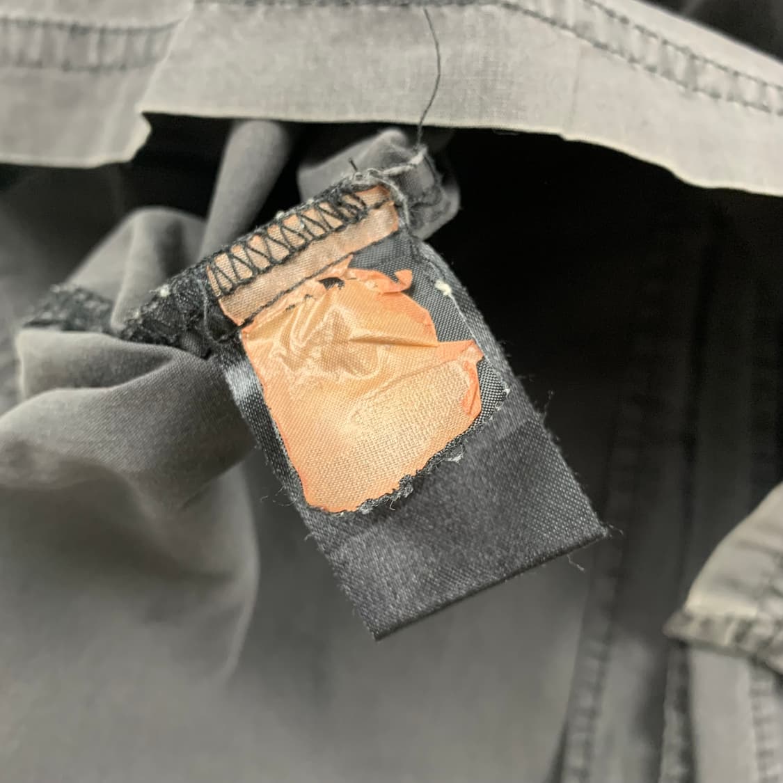 90‘s 할리 데이비슨 플레임 로고 페이드 하프 셔츠 상품이미지7