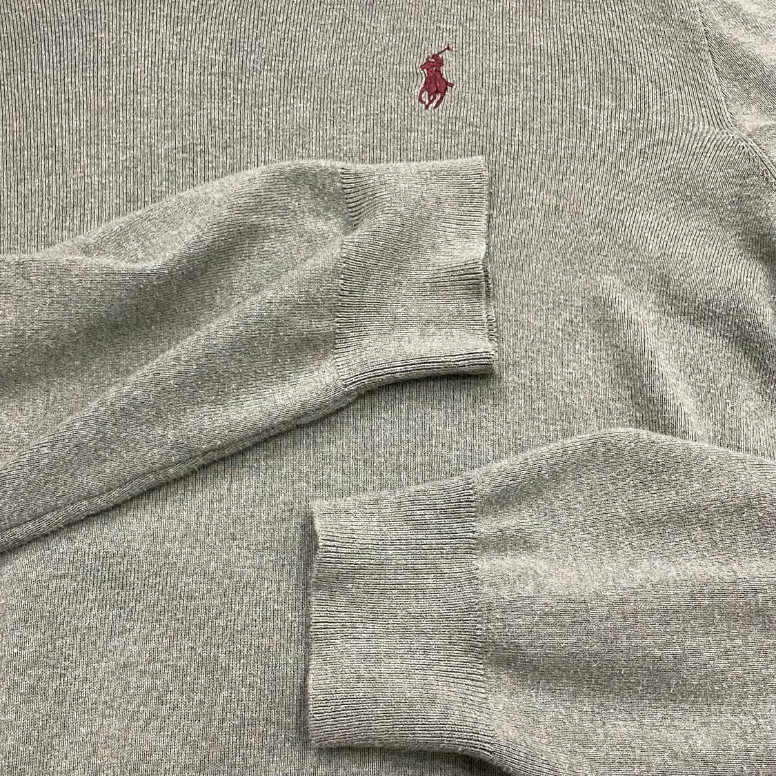 (L) POLO 폴로 랄프로렌 피마코튼 브이넥 니트 상품이미지5