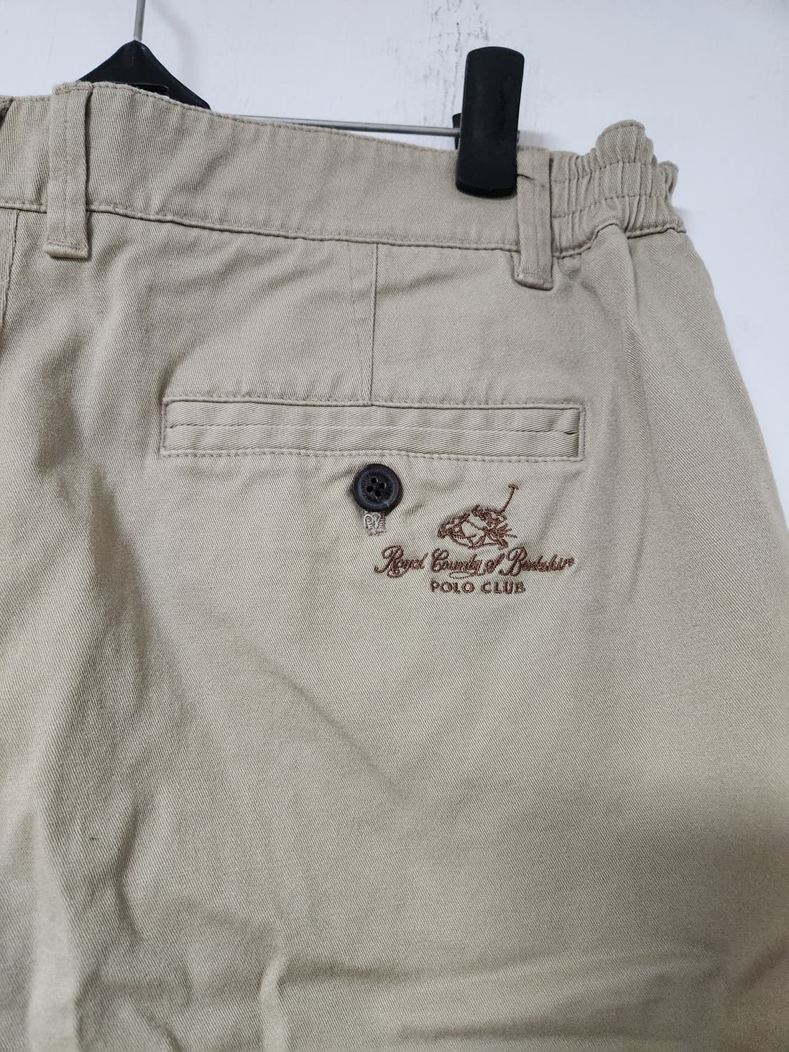 폴로클럽 베이지색 면 반바지 남성용84(33) 상품이미지3